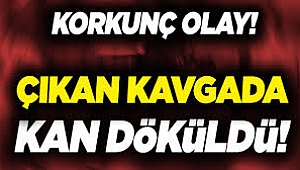 İki kardeş arasında çıkan kavgada kan döküldü...